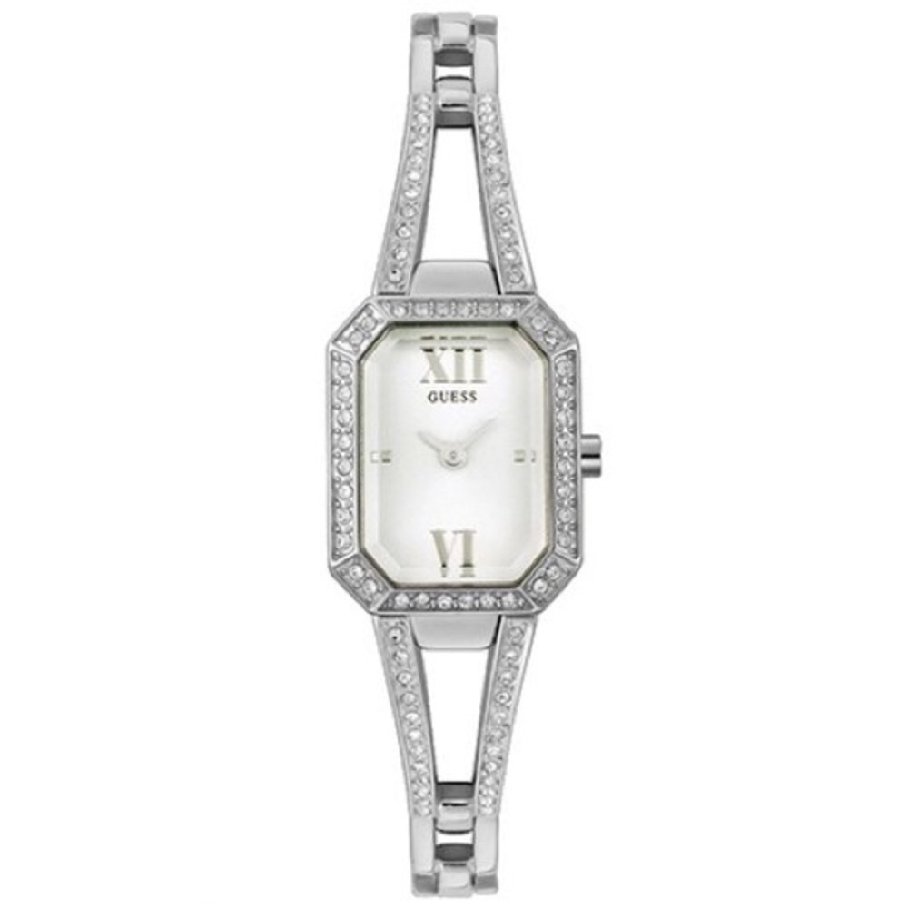 Guess Women's Crystal Accented Bracelet Watch